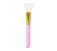 Stylebest Pennello per Facciale in Silicone Strumento Applicatore Morbido e Resistente per Un'applicazione Uniforme della Facciale 1 Confezione (Asta portacipria in silicone Oro)