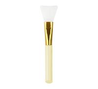 Stylebest Pennello per Facciale in Silicone Strumento Applicatore Morbido e Resistente per Un'applicazione Uniforme della Facciale 1 Confezione (Pennello in Silicone-Asta Giallo Oro)