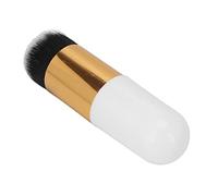 Stylebest Pennello per Fondotinta, Pennello Professionale per Sfumare Liquidi, per un Trucco Quotidiano Senza Sforzo, Ideale per Donne e Adolescenti, Design Leggero (Bianco e Oro)