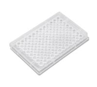 Stylebest Piastra di Coltura Tissutale da 10 Pezzi, 96 Piastra di Coltura di Crescita delle Cellule di Polistirene Ben Trasparente con Coperchio in Plastica per (Fondo a forma di u)