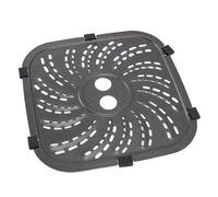 Stylebest Piastra di ricambio per friggitrice, padella a griglia in acciaio inossidabile durevole per friggitrici ad aria 6QT 8QT, ideale per cucinare bistecche, verdure e pesce