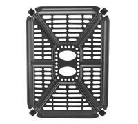 Stylebest Piastra Grill di Ricambio per Friggitrice, Resistente Vassoio per Frutta e Verdura in Acciaio Inossidabile per Friggitrice Ad Aria Crispi FN101GY, Ideale per Cucinare Manzo, Pollo e