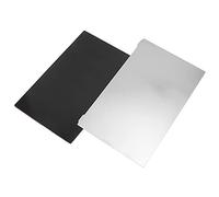 Stylebest Piastra Magnetica in Acciaio per Stampante 3D, 192x120mm | Materiale durevole, facile da pulire, adesivo magnetico, funziona con V1