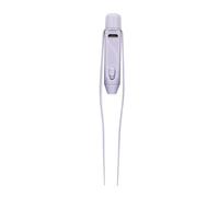 Stylebest Pinzetta per la Pulizia delle Orecchie con Testa Rotonda Viola | Ricarica USB, presa stabile, adatta ai bambini, realizzata in ABS, design resistente
