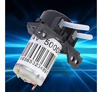 Stylebest Pompa Peristaltica Ad Angolo Retto Pompa per Liquidi Compatta per Esperimenti Biochimici Plastica Nera (24 V)