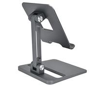 Stylebest Porta Cellulare Regolabile Supporto in Alluminio Dal Design Ergonomico per Dispositivi da 12,9" della Biblioteca Dell'ufficio