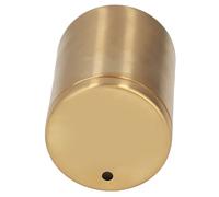 Stylebest Porta Stuzzicadenti Custodia per Stuzzicadenti in Acciaio Inossidabile Durevole di Alta qualità per Famiglie e Ristoranti, Design Ergonomico, Resistente Alla Caduta, 5,5 X 8 Cm (Oro ricco.)