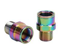 Stylebest Prolunga per Pedale per Bicicletta, Albero Allungato in Lega di Titanio per Biciclette BMX da Strada di Montagna, 16 Mm, Resistente e Anticorrosione, 1 Nucleo Dell'albero (Colorato)