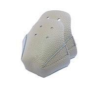 Stylebest Protezioni per la Protezione della Punta, Protezioni per Pattini a Rotelle in Pelle PU con Regolazione a 4 Fori, per la Maggior Parte dei Pattini a Rotelle (grigio chiaro)