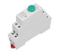 Stylebest Pulsante su Guida DIN, Interruttore a Pulsante JP9 230 V CA 2NO 2NC con Pulsante Luce, per Controllo Elettrica Contattore di Avviamento Magnetico (Verde)