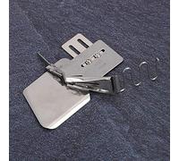 Stylebest Raccoglitore per Nastro Ad Alta Resistenza per Orlatore da Cucito a 4 Pieghe per Macchine a Punto Annodato e Orli per Indumenti in Acciaio Inossidabile (26 mm)