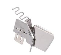 Stylebest Raccoglitore per Nastro Ad Alta Resistenza per Orlatore da Cucito a 4 Pieghe per Macchine a Punto Annodato e Orli per Indumenti in Acciaio Inossidabile (20 mm)