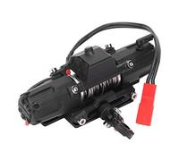 Stylebest RC Doppio Motore Verricello Potente Parte di Aggiornamento per 1/10 RC Modello di Auto SCX10 90046 D90 Lega Nera 1 unità