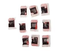 Stylebest Sangue Falso, 10 Borse 3 Ml Performance per le Prestazioni del Sangue per L'effetto di Vomito, con Materiali Sicuri Alimentari, per Programmi TV Festa di Halloween