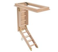 Stylebest Scale per Casa delle Bambole Scale in Legno Pieghevoli in Miniatura per Accessori per Casa delle Bambole in Scala 1:12 Design Confortevole