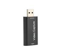 Stylebest Scheda di Acquisizione Video HD 4K Attrezzatura Compatta per lo Streaming di Giochi e L'insegnamento, Accessorio Portatile