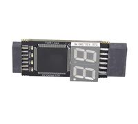 Stylebest Scheda Diagnostica della Scheda Madre, Kit Adattatore PCIe | Forte compatibilità, indicatori LED, cavi di collegamento inclusi, supporta più interfacce