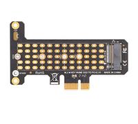Stylebest Scheda Riser NVMe M.2 a PCIE X1 Design di Raffreddamento Efficiente per Uso Desktop Alluminio 1 unità