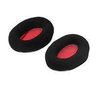 Stylebest Set di 2 cuscinetti di ricambio per KHX-HSCP Cloud II, cuscinetti comodi e durevoli per lunghe sessioni di ascolto, realizzati in PU e memory foam (Daim Rosso)