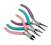 Stylebest Set di 3 Pinze da Taglio per la Creazione di Gioielli di Precisione, Acciaio Resistente, Impugnatura Comoda, Ideale per i Creatori di Gioielli Fai-da-te