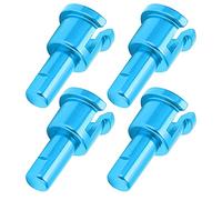 Stylebest Set di 4 Coppe Differenziali in Alluminio di Alta qualità per Prestazioni Ottimali Nei Veicoli A949 A959 A969 A979 A929 1/18 RC (Blu)