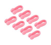Stylebest Set di 8 Clip per Digitopressione Manuale con Sollievo Naturale Dal Dolore per Mal di Testa Ed Emicrania, Ideali per L'uso Quotidiano in Materiale Plastico (Roseo)