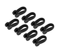 Stylebest Set di 8 Clip per Digitopressione Manuale con Sollievo Naturale Dal Dolore per Mal di Testa Ed Emicrania, Ideali per L'uso Quotidiano in Materiale Plastico (Nera)