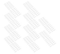 Stylebest Set di Bastoncini di Campioni per Unghie Trasparenti 240 Pezzi per la Visualizzazione di Nail Art, Facile Riflesso del Colore per i Professionisti del Salone di Bellezza (Forma a punta