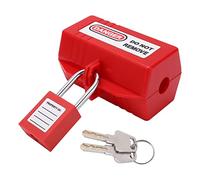 Stylebest Set di Blocco della Spina di Alimentazione Dispositivo di Sicurezza Durevole per Elettrodomestici Industriali e Domestici Lucchetto 38 Mm e Guscio Resistente Agli Urti (#2)
