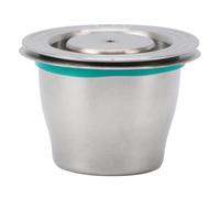 Stylebest Set di Capsule di caffè Riutilizzabili in Acciaio Inossidabile con Pennello per Cucchiaio in Carta Filtro per gli Amanti del caffè