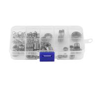 Stylebest Set di Cuscinetti RC Parti Metalliche di Alta qualità per 1/10 Cassetta degli Attrezzi di Riparazione Cingolata 79 Pezzi