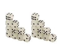 Stylebest Set di Dadi Luminosi da 20 Pezzi Dadi Luminosi in Plastica a 6 Facce per Giochi da Tavolo e Locali Notturni