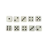 Stylebest Set di Dadi Luminosi da 20 Pezzi Set di Dadi a 6 Facce in Plastica di Grandi Dimensioni per Giochi Notturni Bar KTV 1.6x1.6x1.6 Cm