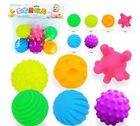 Stylebest Set di Giocattoli da Bagnetto per Bambini 6 Pezzi Simpatici Giocattoli da Doccia Non Tossici per i più Piccoli Esperienza di Bagno Divertente (Versione a colori)