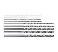 Stylebest Set di Punte Elicoidali da 9 Pezzi Utensili di Foratura HSS Extra Lunghi per Legno Plastica Alluminio 150 Mm 200 Mm