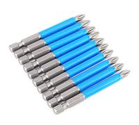 Stylebest Set di Punte per Cacciavite Elettrico, Acciaio S2 Antiscivolo Premium per Uso Versatile, 10 Punte Magnetiche a Croce da 70 Mm, Ideali per Progetti Fai da Te