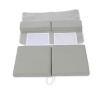 Stylebest Set Inginocchiatoio per Bagnetto e Poggiagomiti, Design Ergonomico Antiscivolo con Ampia Tasca, per Riporre Giocattoli da Bagno e Shampoo