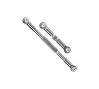 Stylebest Set Tiranti dello Sterzo, Lega di Alluminio Resistente, Migliora le Prestazioni Dell'auto RC per Camion Militari WPL, Dimensioni Regolabili 85 Mm e 45 Mm, 1 Lungo 1 Corto (Tu colora)