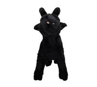 Stylebest Simpatico Peluche di Capra Farcito Ideale per Compleanni e Compagni di Bambini 7,1 Once (Nera)