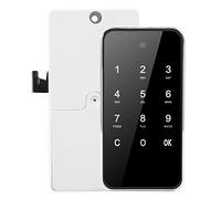 Stylebest Smart Cabinet Lock Touch Screen Digitale Tastiera Elettronica con Password per Armadietti e Sauna Argento 1 unità (Argento)