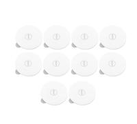 Stylebest Sottobicchieri LED per Bottiglie, 10 Pezzi, Sottobicchieri Luminosi Colorati per Bevande, Bar, Feste, Matrimoni, Colla di Cristallo (Colorato 8 segmenti 6 cm)