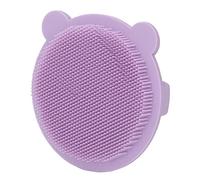 Stylebest Spazzola da Bagnetto in Silicone Morbido Esfoliante per Neonati con Impugnatura Ergonomica 9 X 9 Cm (Viola)