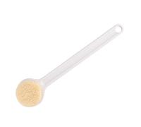 Stylebest Spazzola da Bagno per Capelli Morbidi con Manico Lungo Pulizia Profonda Ed Esfoliante della Pelle in Bianco, Ideale per Un'esperienza di Bagno Rilassante, 14,2x3,1x1,2 Pollici (Bianca)