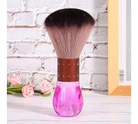 Stylebest Spazzola per Capelli Portatile con Fibra Morbida per la Depilazione di Collo e Viso, Ideale per Uso Domestico e in Salone, Colore Blu/rosa Leggero (Rosa)