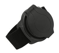 Stylebest Specchio per Bicicletta con Design Convesso Cinturino da Polso in Nylon Resistente Compatto Diametro 5 Cm Guida 1x
