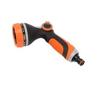 Stylebest Spruzzatore con Ugello per Tubo da Giardino Ad Alta Pressione per Irrigare Piante e Prati, Materiale ABS Resistente, Impugnatura Comoda, Arancione 1 unità