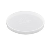 Stylebest Stampi in Resina per Sottobicchieri in Silicone Flessibile Facile da Sformare per Artigianato Fai da Te e Regali di Festa, Scatola di Immagazzinaggio Rotonda Riutilizzabile, 1 unità