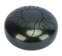 Stylebest Strumento Musicale a Tamburo con Lingua, Kit Handpan Dal Suono Etereo per Casa e Feste, Acciaio Al Carbonio Legato da 5,5", Include Mazze e Borsa (Verde)