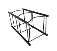 Stylebest Supporto per Bottiglia D'Acqua a 3 Livelli, Robusto Rack per Dispenser di Acqua Nera per la Casa e L'ufficio Dal Design Moderno