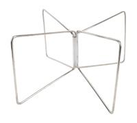 Stylebest Supporto Refrigerante Pieghevole in Acciaio Inossidabile, Resistente all'umidità, per il Campeggio e le Avventure All'aria Aperta